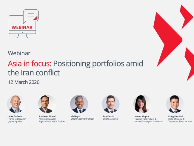 Asian Expert Webinar -  Positioning portfolios amid the Iran conflict