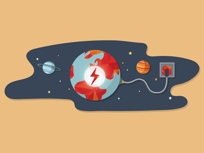 ชาร์จพลังให้โลกด้วยพลังงานจากอวกาศ