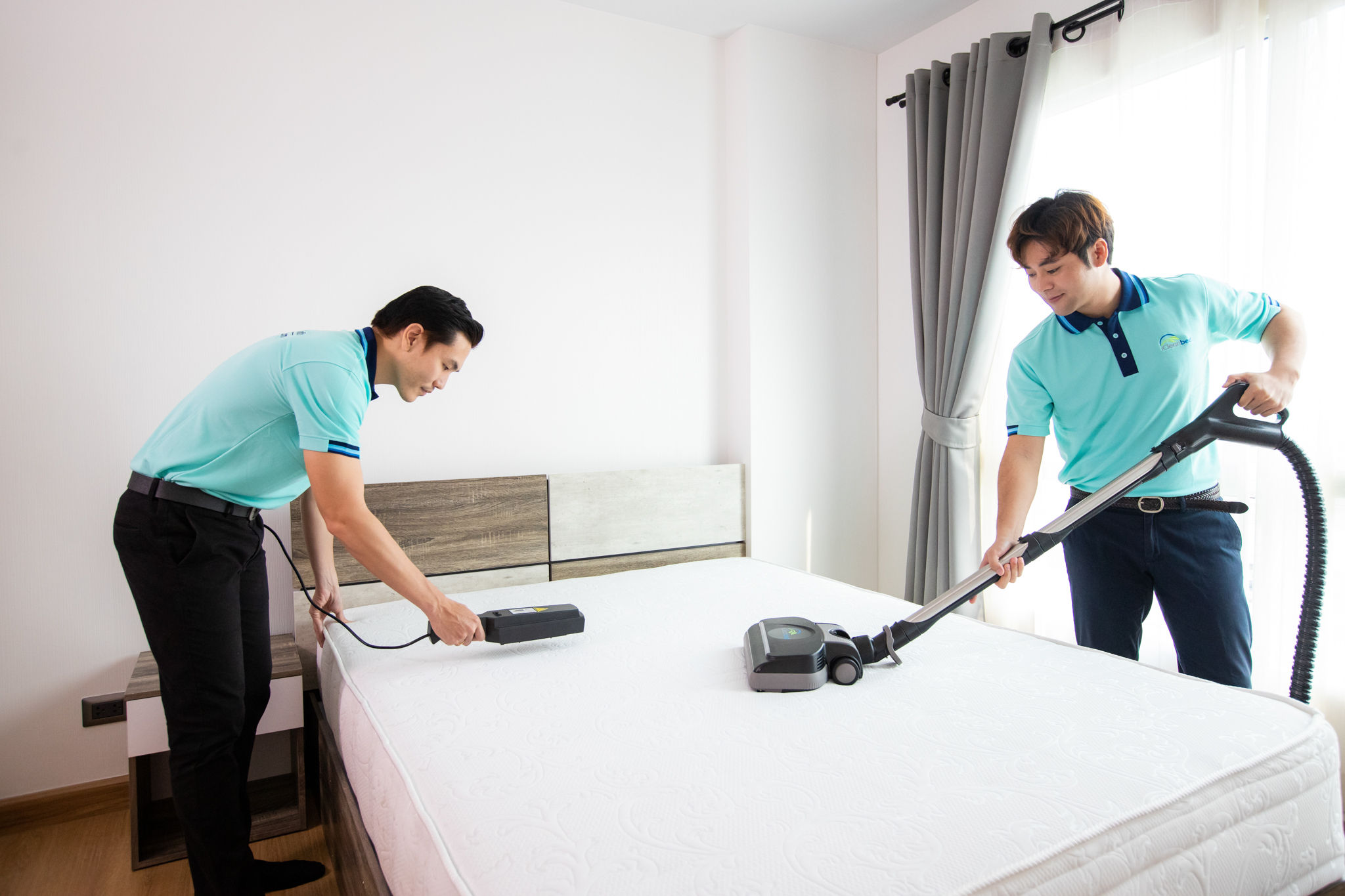 Dust Mite Cleaning service by I-Clean Bed Service